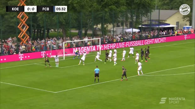Nagelsmann's first game as Bayern's new head coach